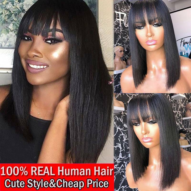 cute human hair wigs